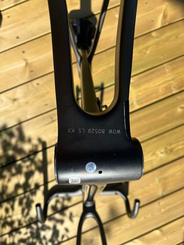 CUBE LITENING AIR C:68X, FRAMESET 2026 Frameset 2026 Road & Gravel usato, Nero — immagine 7 di 8