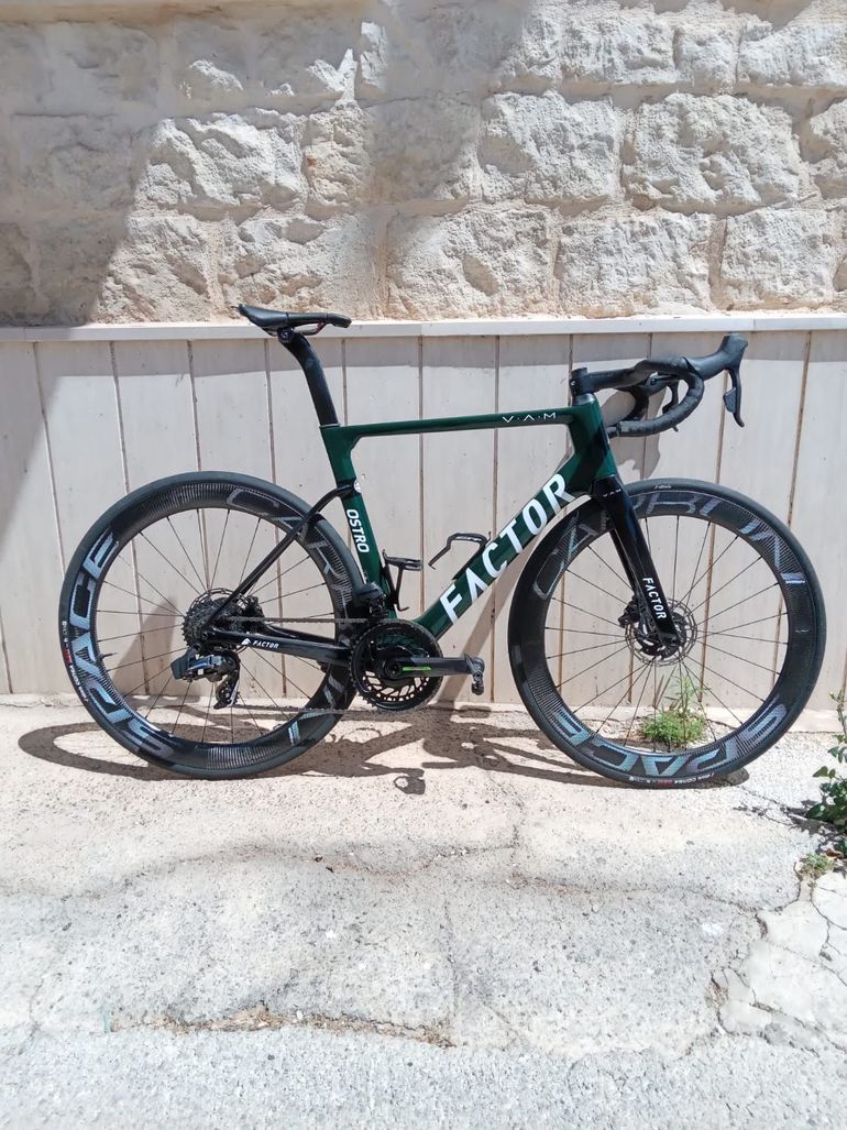 Used Factor Ostro Shimano Ultegra Di2 2023 Road & Gravel, Green — image 15 of 15