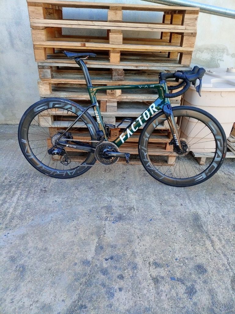 Used Factor Ostro Shimano Ultegra Di2 2023 Road & Gravel, Green — image 14 of 15