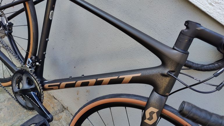 Used Scott Addict 10 disc carbon 2021 2021 Road & Gravel, Schwarz — image 7 of 17