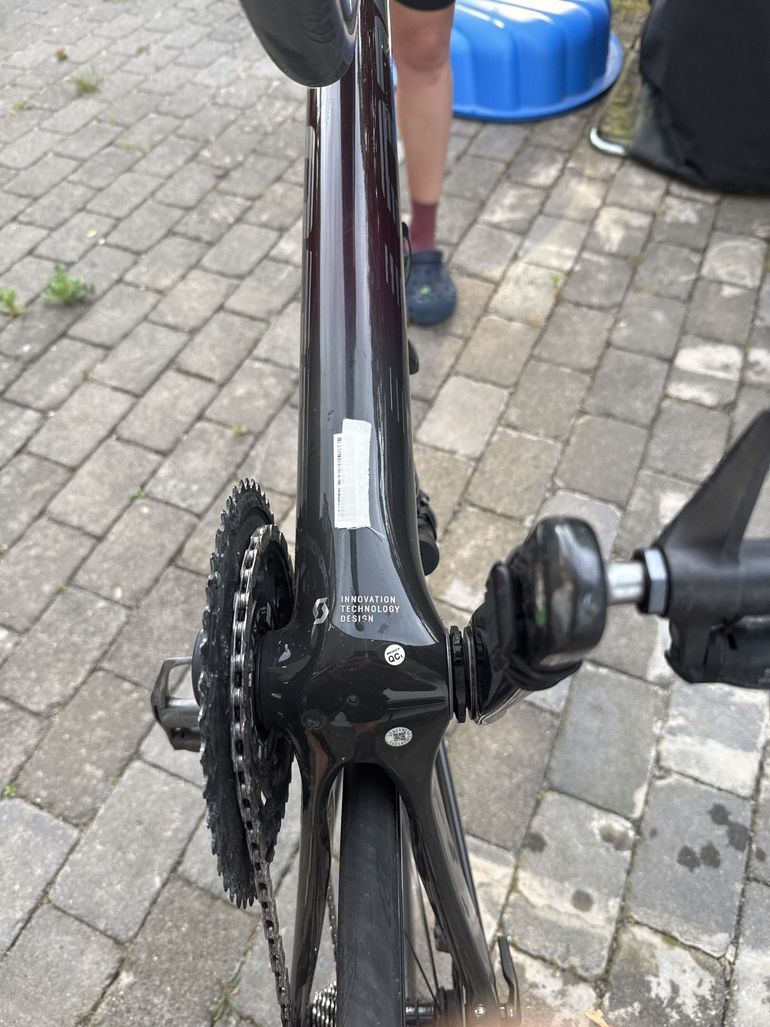 Gebrauchtes Scott Addict SRAM Force eTap AXS 2025 Road & Gravel, Rot — Bild 5 von 5
