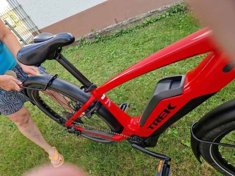 Used Trek Super Commuter+ Shimano Deore XT 2019 Urban, Rot — image 20 of 37