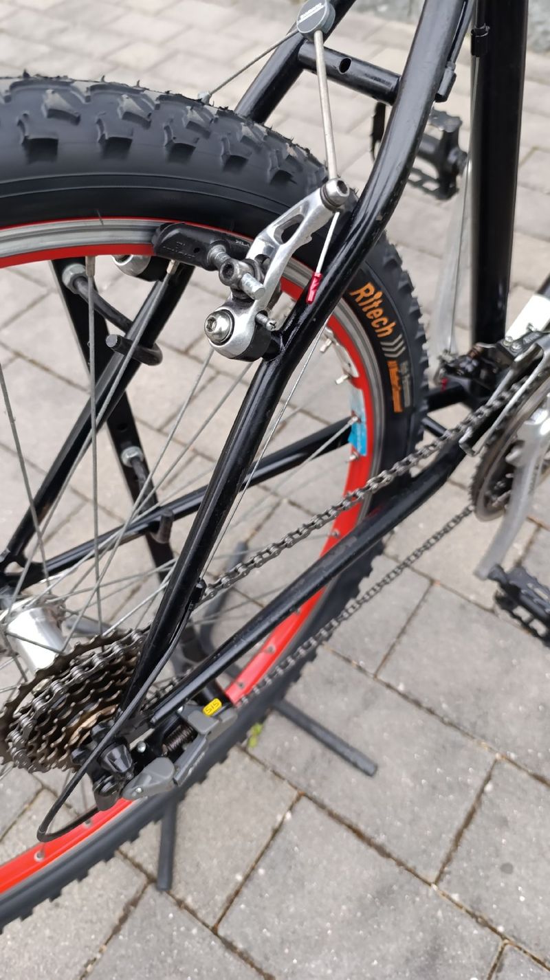 Gebrauchtes Peugeot Custom Shimano Altus 1998 Mountainbike, Schwarz, 26 — Bild 3 von 11
