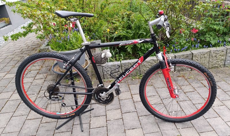 Gebrauchtes Peugeot Custom Shimano Altus 1998 Mountainbike, Schwarz, 26 — Bild 6 von 11
