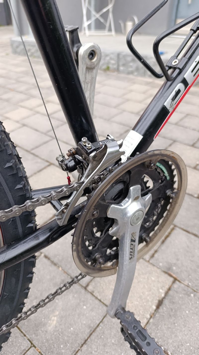 Gebrauchtes Peugeot Custom Shimano Altus 1998 Mountainbike, Schwarz, 26 — Bild 5 von 11