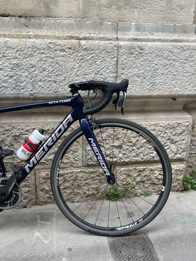 Used Merida Scultura SRAM Red eTap AXS 2020 Road & Gravel, Blue — image 2 of 7