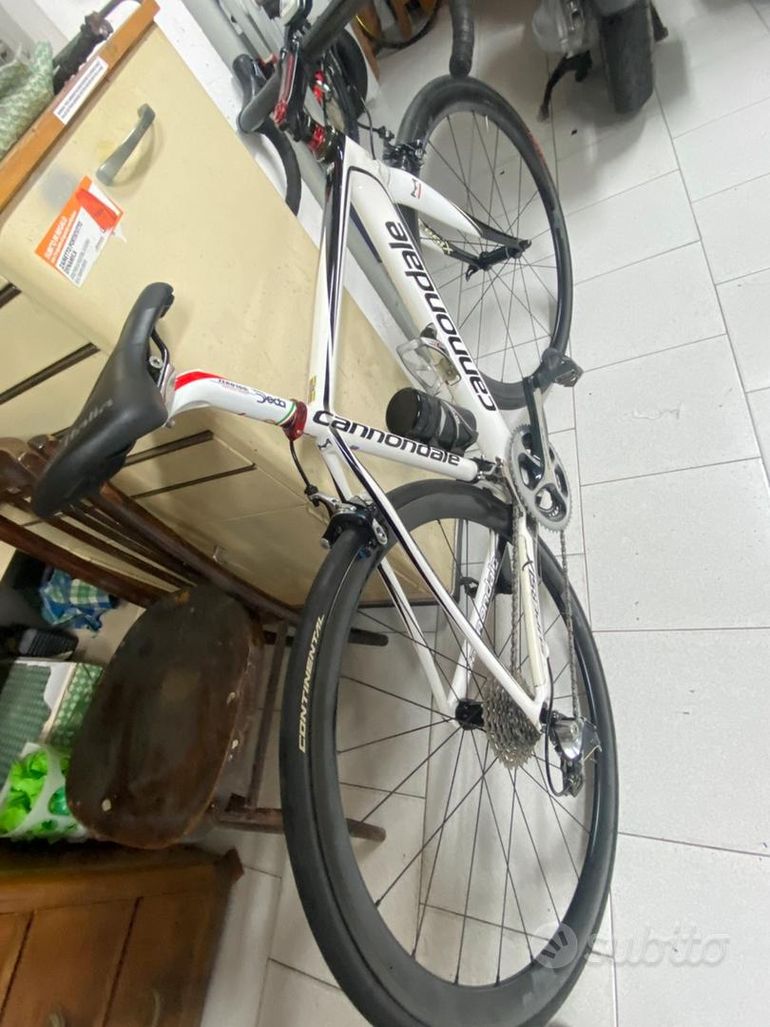 Used Cannondale Cannondale Custom Shimano Dura Ace 2018 Road & Gravel, White — image 5 of 6