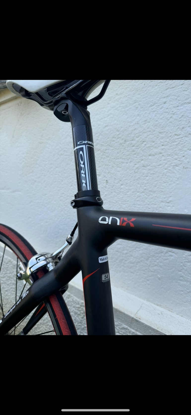 Used Orbea Onix Shimano 105 2015 Road & Gravel, Schwarz — image 8 of 9
