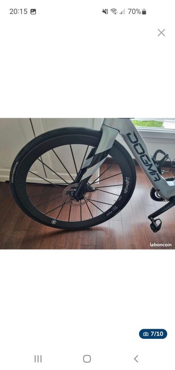 Brugt Pinarello Dogma Campagnolo Super Record EPS 2023 Road & Gravel — billede 7 af 8
