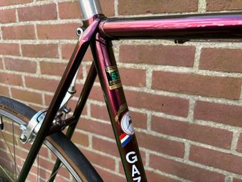 Gebrauchtes Gazelle Custom Campagnolo Veloce 1977 Road & Gravel, Rot — Bild 17 von 37