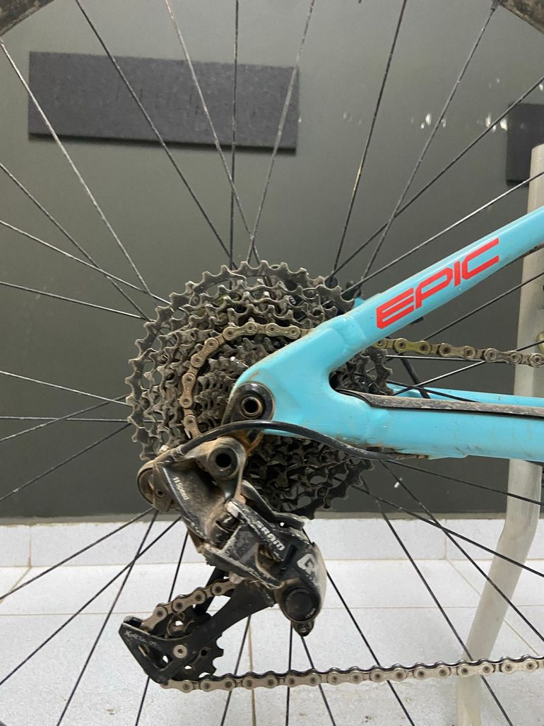 Used Specialiced Specialiced Custom SRAM GX 2019 Mountainbike, Blue — image 2 of 4