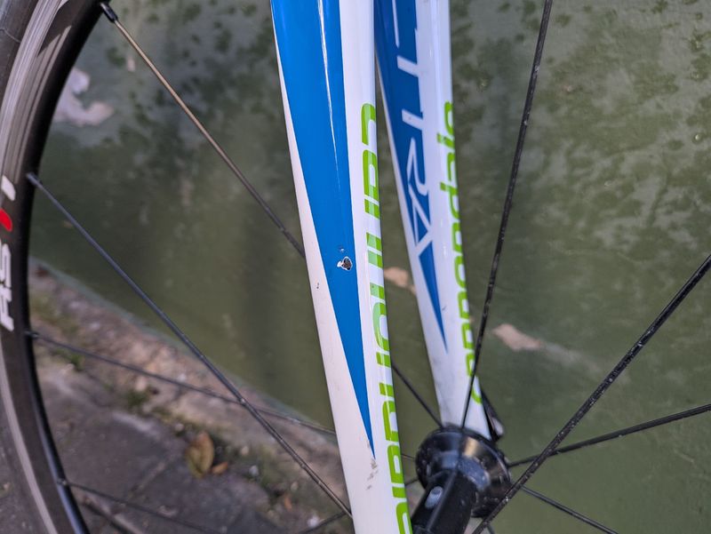 Gebrauchtes Cannondale caad 8 Custom Shimano Tiagra 2016 Road & Gravel, Weiß — Bild 3 von 4