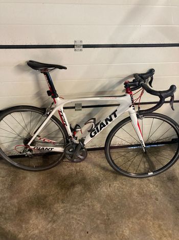 Used Giant TCR Advanced 1 2013 2013 Road & Gravel, White — image 1 of 3