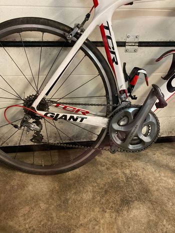 Used Giant TCR Advanced 1 2013 2013 Road & Gravel, White — image 2 of 3