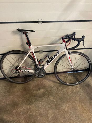 Used Giant TCR Advanced 1 2013 2013 Road & Gravel, White — image 3 of 3