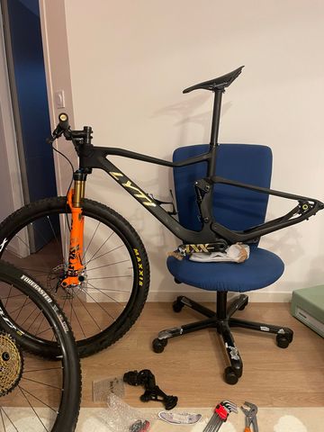 Gebrauchtes Lyti Custom Frameset 2023 Mountainbike, Schwarz — Bild 11 von 13