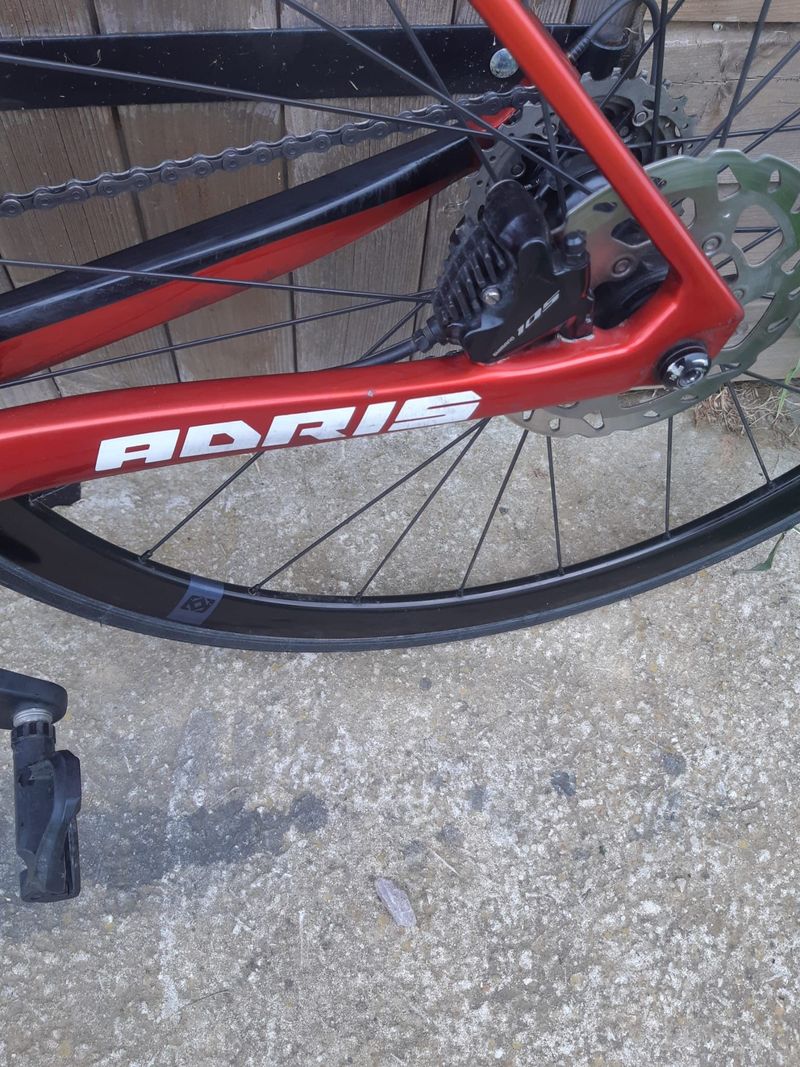 Used Adris Dreamline 2022 Road & Gravel, Red — image 10 of 14