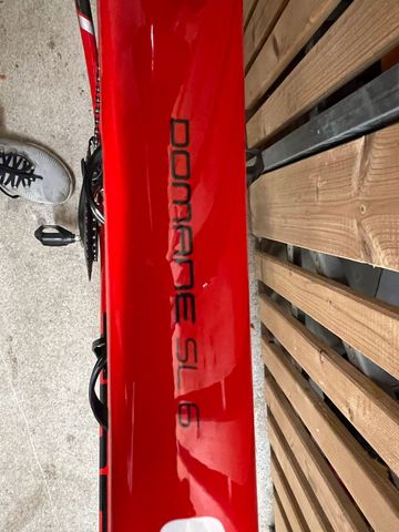 Used Trek Domane SL 6 2017 2017 Road & Gravel, Red — image 3 of 4