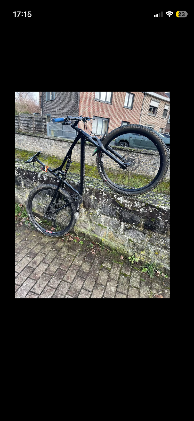 Used Sensa Merano FS Pro 2021 Frameset 2021 Mountainbike, Black, 29 — image 2 of 8