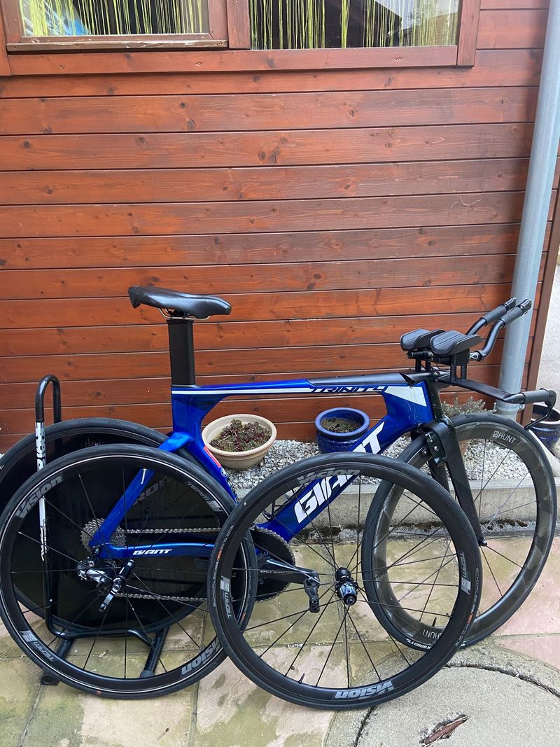 Tweedehands Giant Trinity Shimano Ultegra Di2 2018 Road & Gravel