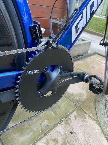 Used Giant Trinity Shimano Ultegra Di2 2018 Road & Gravel, Blue — image 3 of 11