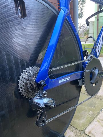Used Giant Trinity Shimano Ultegra Di2 2018 Road & Gravel, Blue — image 4 of 11