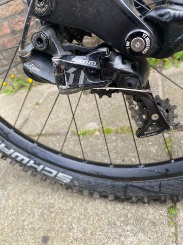 Used YT Custom SRAM GX 2018 Mountainbike, Black — image 3 of 8