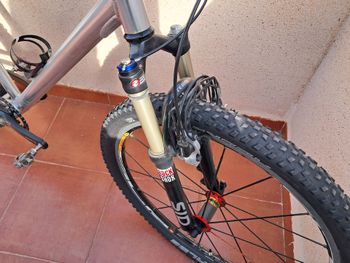 Used x X Custom Shimano Deore XT 2008 Mountainbike, Hellgrau — image 5 of 5
