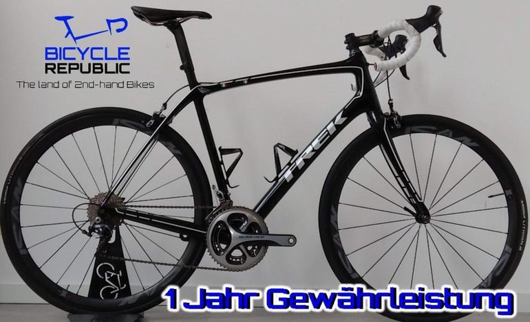 Used Trek Trek Domane 6.9 Dura-Ace Carbon LRS 2016 Road & Gravel, Schwarz — image 1 of 10