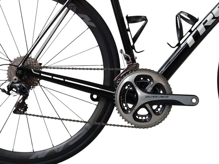 Used Trek Trek Domane 6.9 Dura-Ace Carbon LRS 2016 Road & Gravel, Schwarz — image 6 of 10