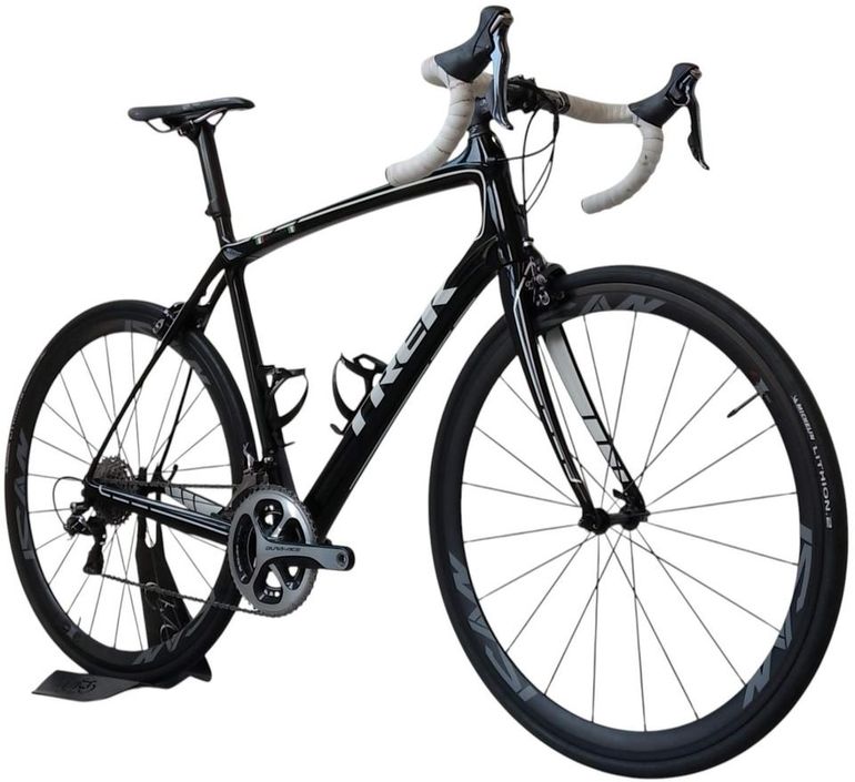 Used Trek Trek Domane 6.9 Dura-Ace Carbon LRS 2016 Road & Gravel, Schwarz — image 4 of 10