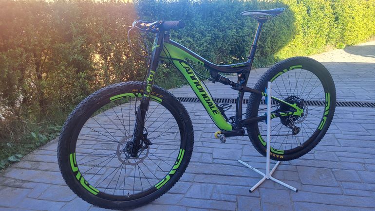 Used Cannondale Scapel TEAM 2015 2015 Mountainbike, Green — image 7 of 15