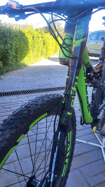 Cannondale Scapel TEAM 2015 2015 Mountainbike usato, Verde — immagine 6 di 15