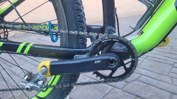 Cannondale Scapel TEAM 2015 2015 Mountainbike usato, Verde — immagine 2 di 15