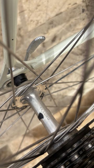 Used F Moser 51.151 1978 Road & Gravel, White — image 5 of 16