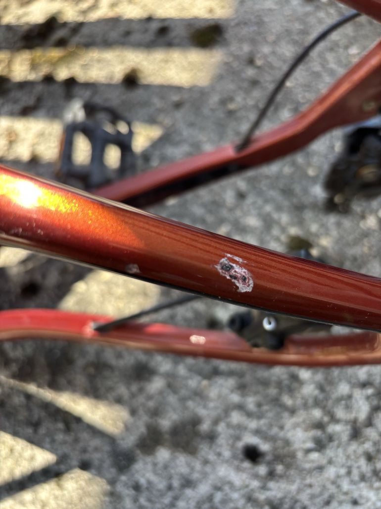 Used Massi Massi Custom Frameset 2022 Mountainbike, Orange — image 8 of 12
