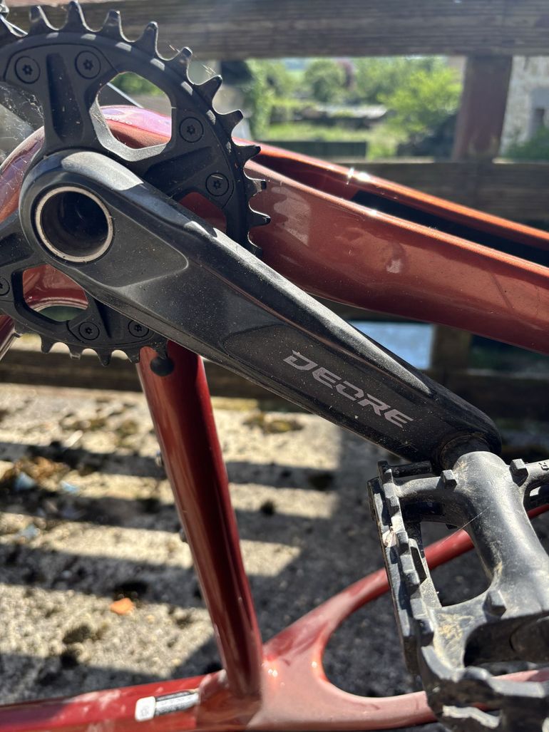 Used Massi Massi Custom Frameset 2022 Mountainbike, Orange — image 7 of 12