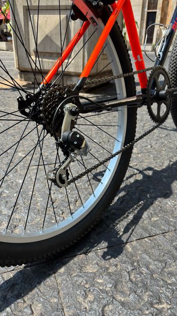 Gebrauchtes Bianchi Custom Shimano Tourney 1994 Mountainbike, Orange, 26 — Bild 8 von 13