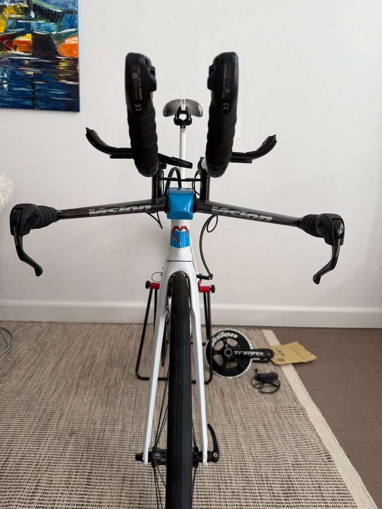 Used De Rosa De Rosa Custom Shimano Ultegra Di2 2018 Road & Gravel, White — image 14 of 15