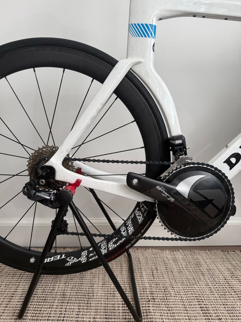 Used De Rosa De Rosa Custom Shimano Ultegra Di2 2018 Road & Gravel, White — image 7 of 15
