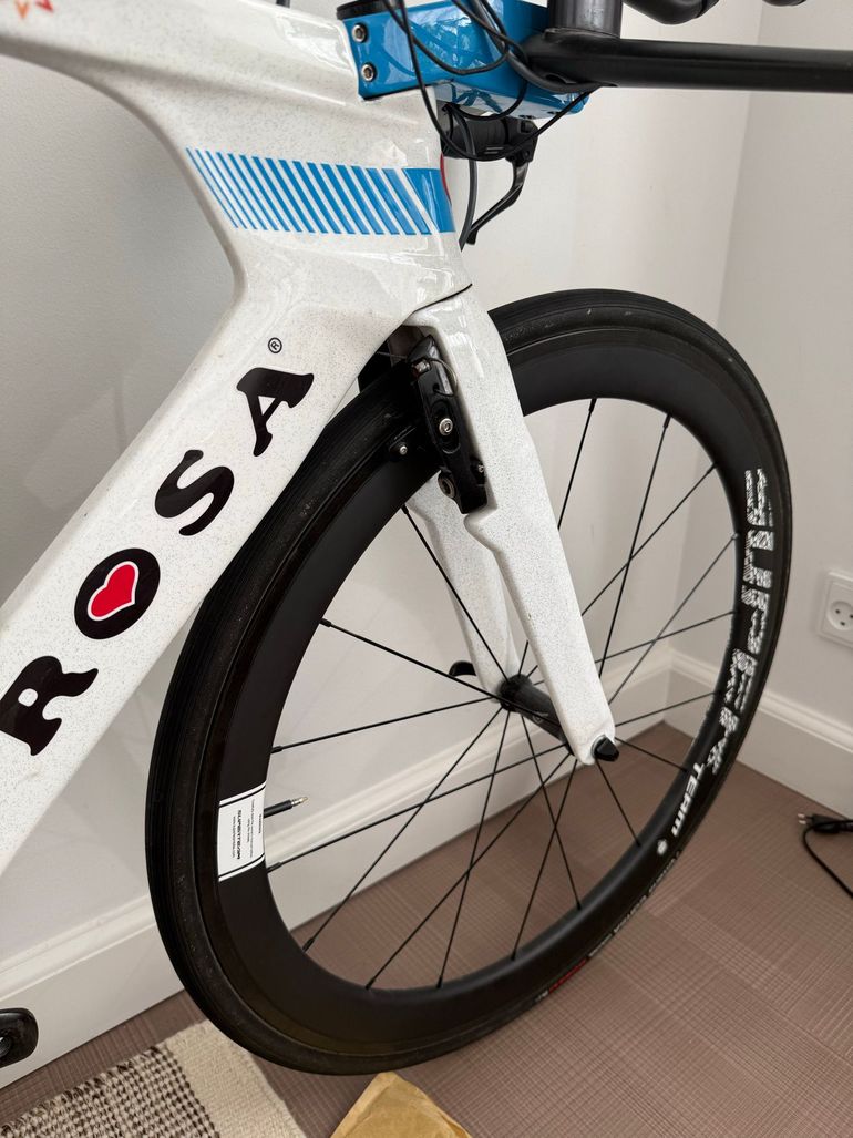 Used De Rosa De Rosa Custom Shimano Ultegra Di2 2018 Road & Gravel, White — image 4 of 15