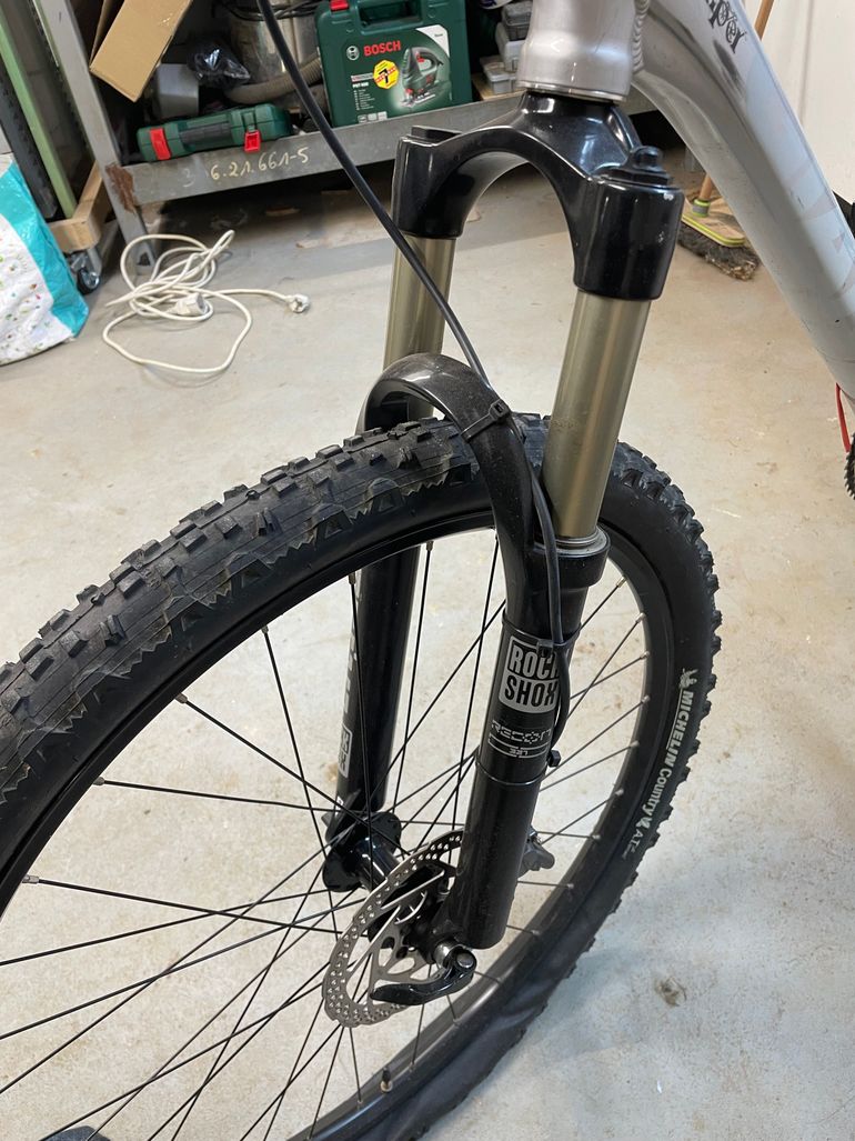Used Giant Trance X3 2013 2013 Mountainbike, Hellgrau, 26 — image 3 of 15