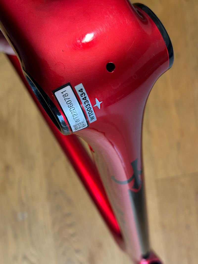 Used Wilier Filante SLR Frameset 2023 Frameset 2023 Road & Gravel, Red — image 2 of 21