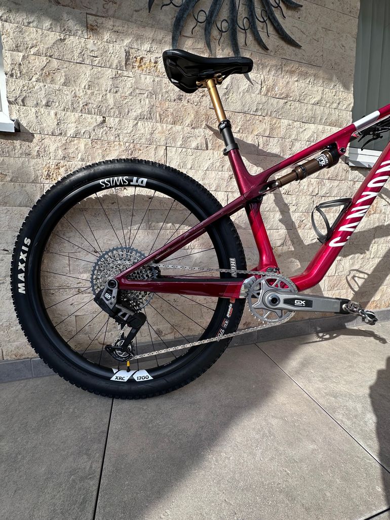 Used Canyon Lux World Cup CF 8 2024 2024 Mountainbike, Red, 29 — image 3 of 9