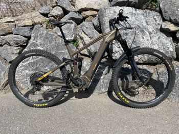 STILUS, Vélo Vtt électrique Tout Suspendu 29" - Stilus E-all Mountain Ocre