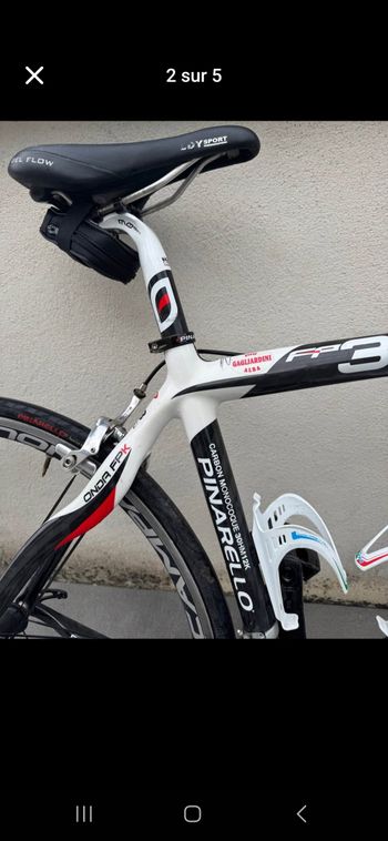 Used Pinarello Pinarello Treviso 2010 Road & Gravel, White — image 2 of 5