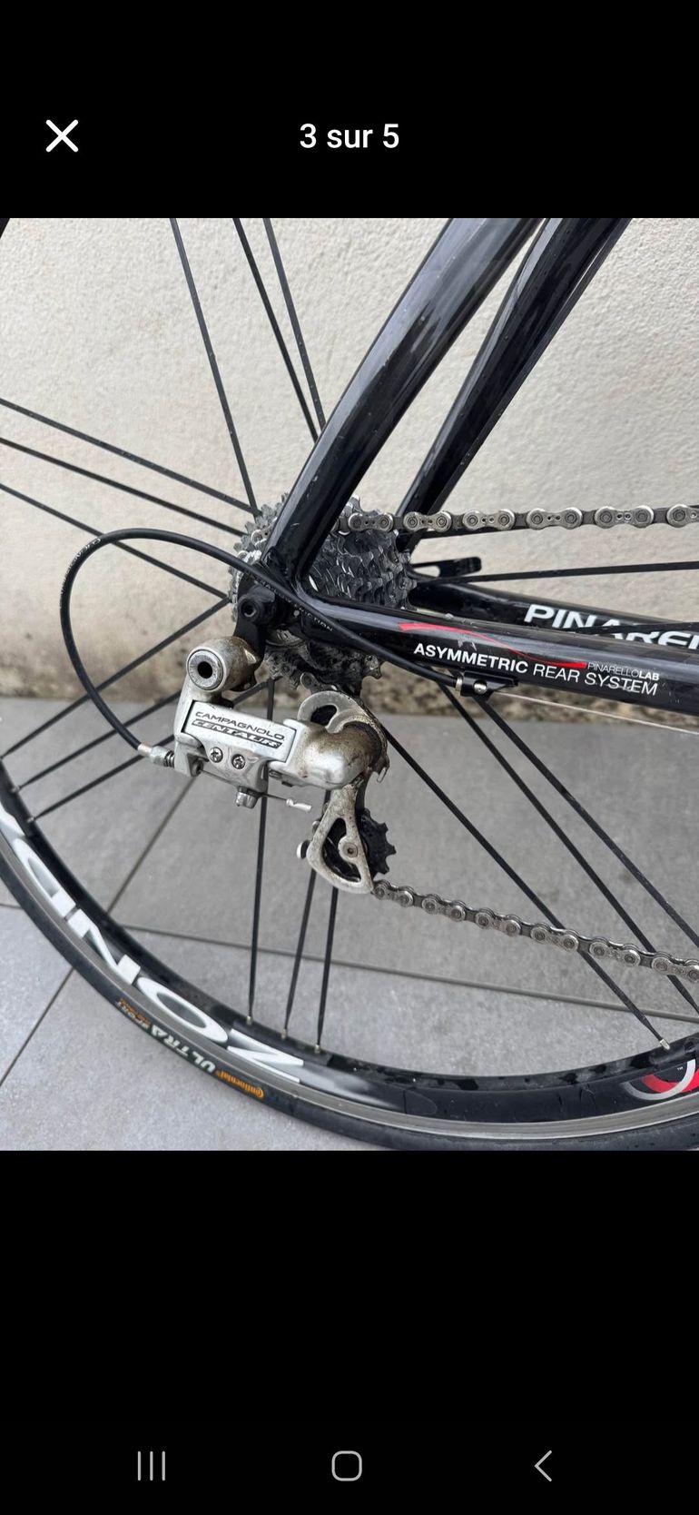 Used Pinarello Pinarello Treviso 2010 Road & Gravel, White — image 4 of 5