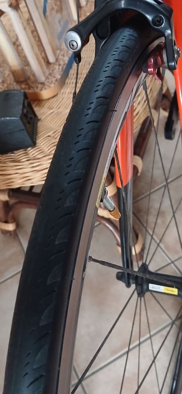 Used Dedaacciai Custom Shimano Ultegra 2020 Road & Gravel, Orange — image 15 of 17