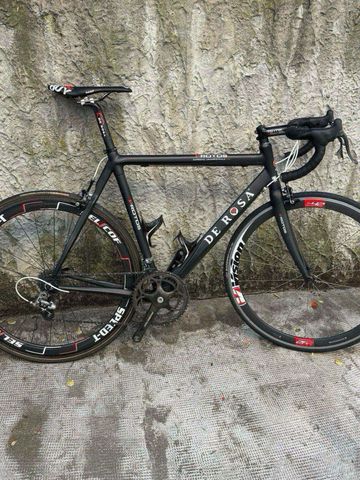 Used De Rosa Protos Frameset 2009 2009 Road & Gravel, Black — image 4 of 11