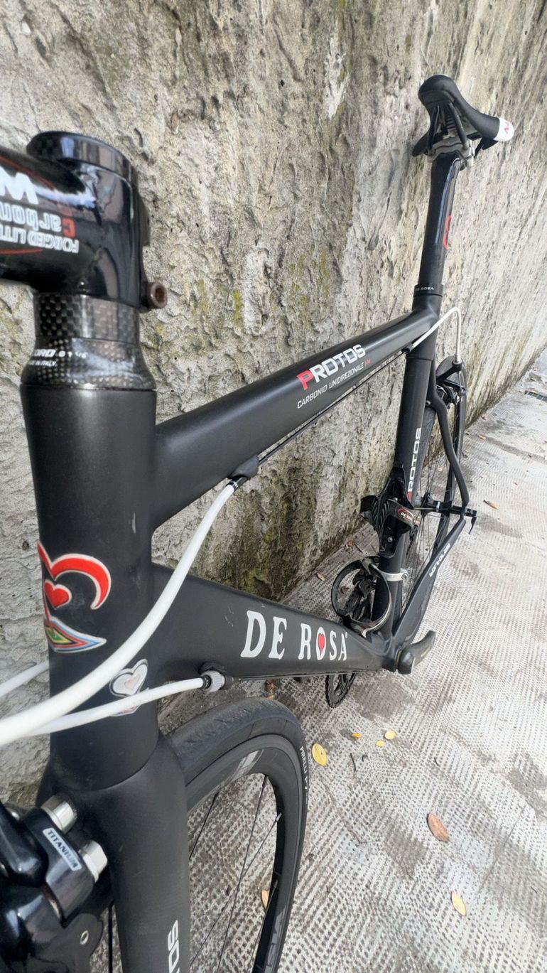 Used De Rosa Protos Frameset 2009 2009 Road & Gravel, Black — image 8 of 11